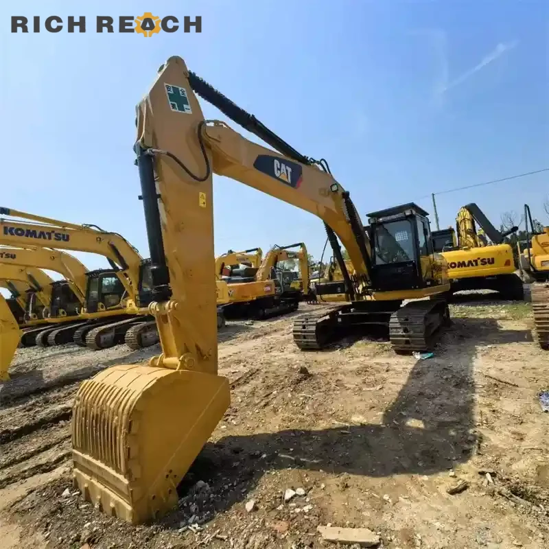 Used CAT320D2L Excavator for Sale | Richreach - Long Undercarriage, Mass Excavation, Priced in USD