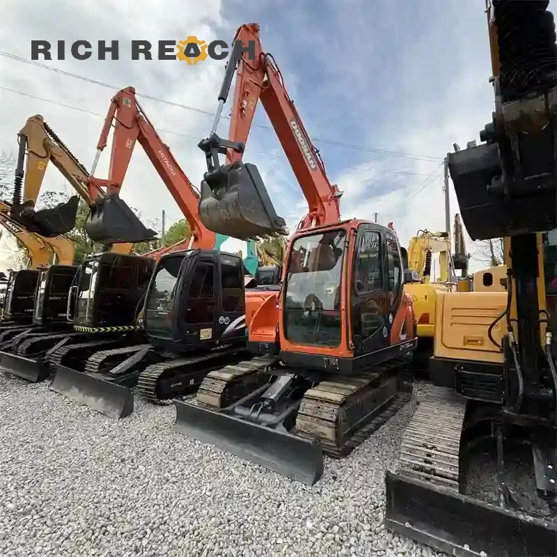 Used Doosan DX75LC-9C Crawler Excavator for Sale | Affordable & Reliable | Richreach