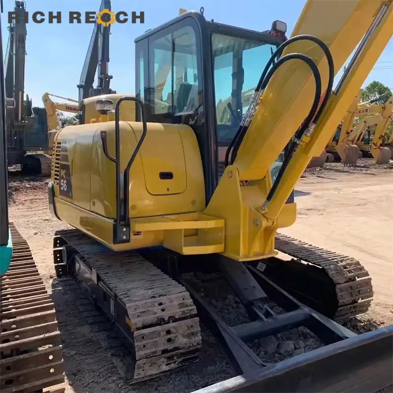 Used Komatsu PC56 Excavator for Sale | Low Hours Crawler Excavator | Best USD Price | Richreach