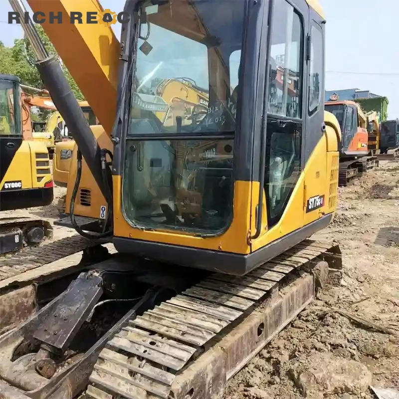 Used Sany 75C-9 Mini Excavator for Sale | Richreach – Low Hours, Compact Power, Best USD Quotes