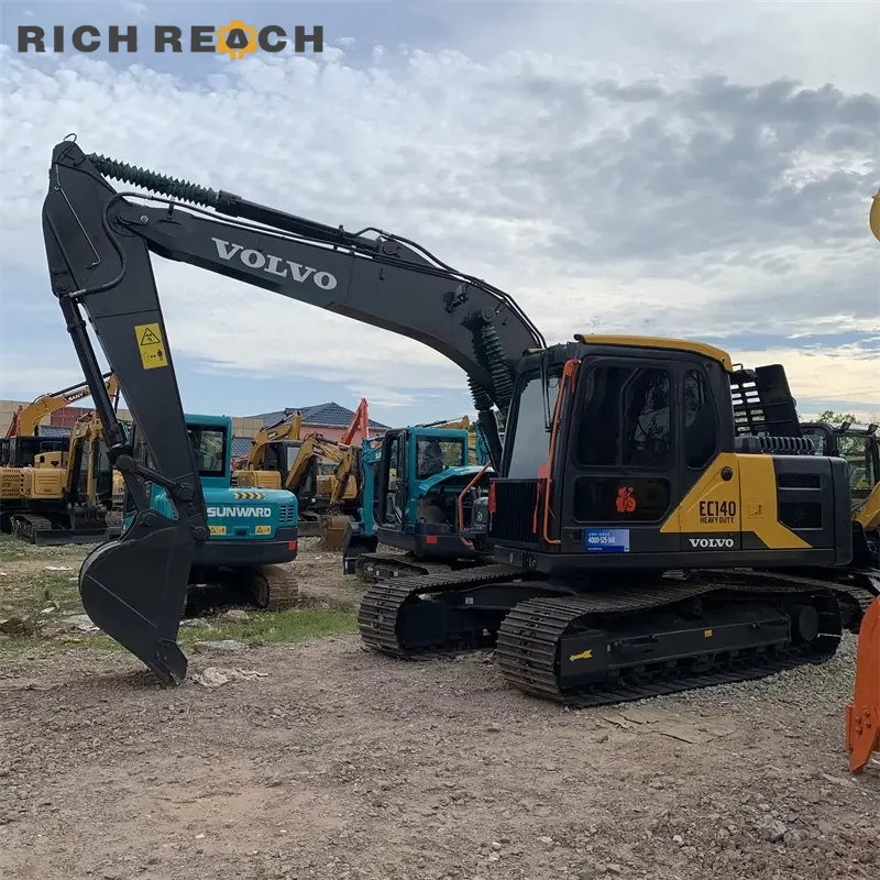 Used Volvo 140 Excavator for Sale | Reliable Mid-Size Crawler Excavator | Richreach