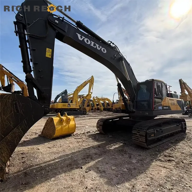 Used Volvo 480 Excavator for Sale | Heavy-Duty Mining Crawler Excavator | Richreach
