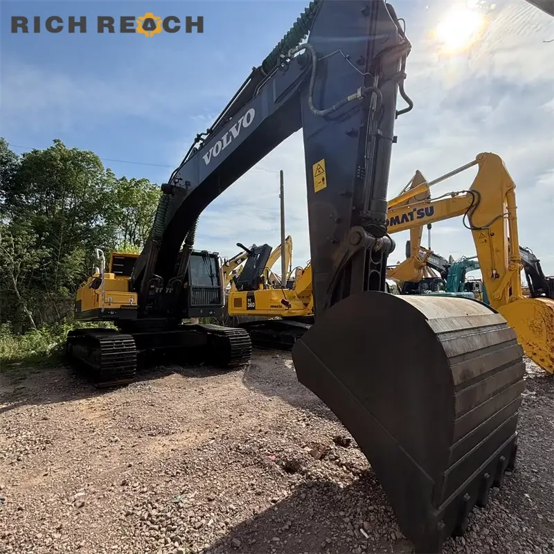 Used Volvo 480DL Excavator for Sale | Heavy-Duty Crawler | Long Undercarriage | Best Price - Richreach