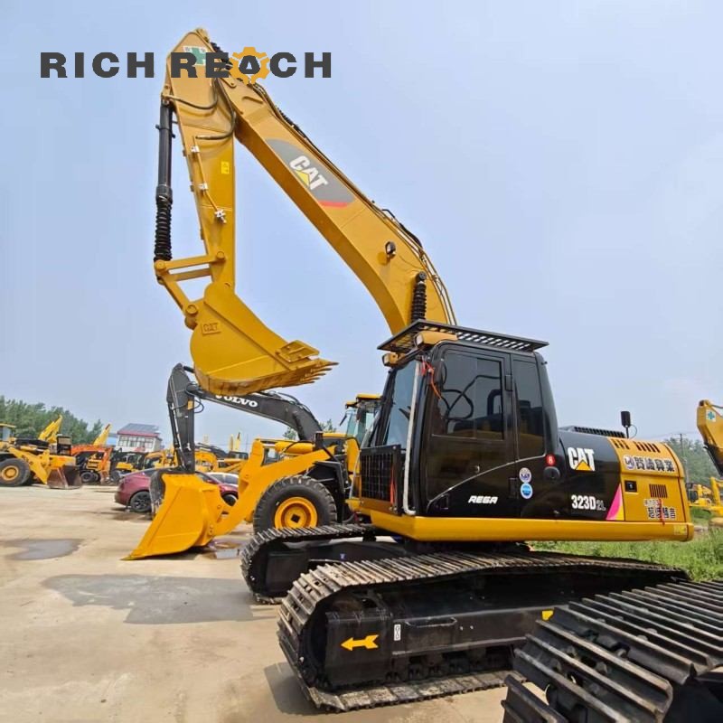 Used Caterpillar 323D2L Excavator for Sale | 23-Ton Class, Long Undercarriage – Richreach