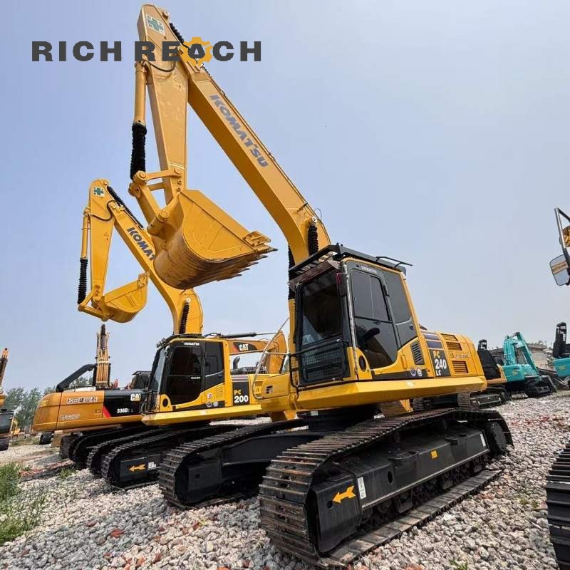 Used 2018 Komatsu PC240LC Excavator | $34,722 – Low Hours 24-Ton Long Carriage | Richreach