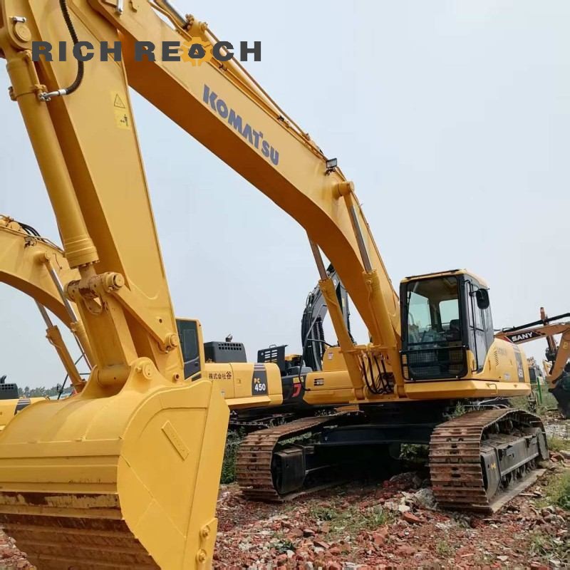 Used Komatsu PC450-3 Excavator for Sale | 45-Ton Heavy Duty Hydraulic Excavator | Richreach